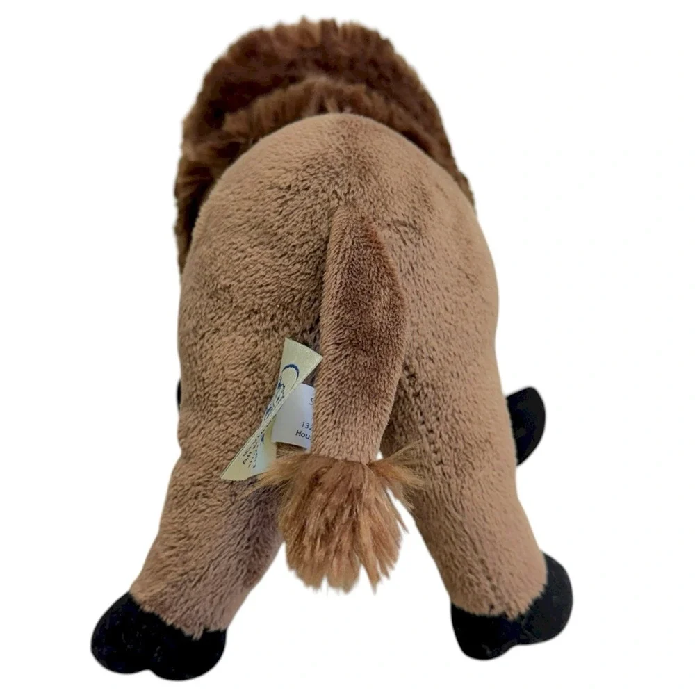 Tiger Tale Toys Buffalo Bison‎ Plush Stuffed Animal Realistic Toy Brown 11